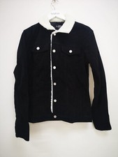 BoohooMan Borg Collar Cord Jacket