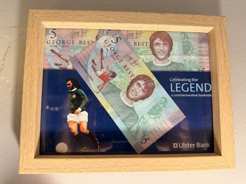 Ulster bank george best 5 - x3, £5