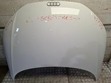 AUDI TT MK3 FV FRONT BONNET PANEL IN IBIS WHITE 2015 DAMAGED