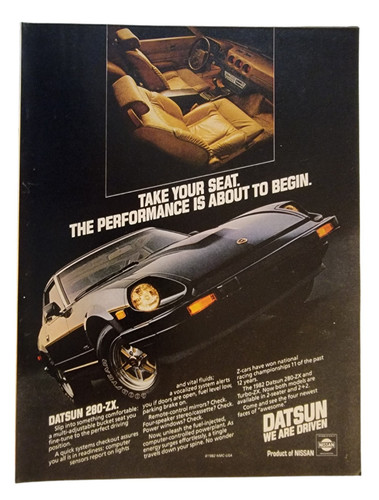 Datsun 280zx 1982 black - datsun,