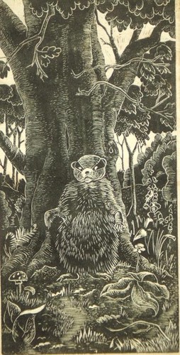 Antique woodcut block