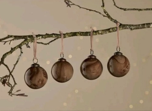 Nkuku kancha baubles mocha - kancha,