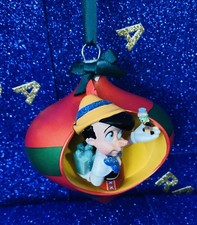 DISNEY STORE CHRISTMAS ? DECORATION PINOCCHIO AND JIMINY