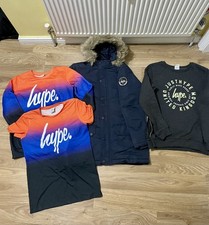 Boys blue winter hooded coat