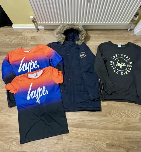 Boys blue winter - hooded, coat