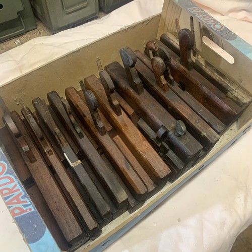 Vintage wooden moulding planes - moulding,