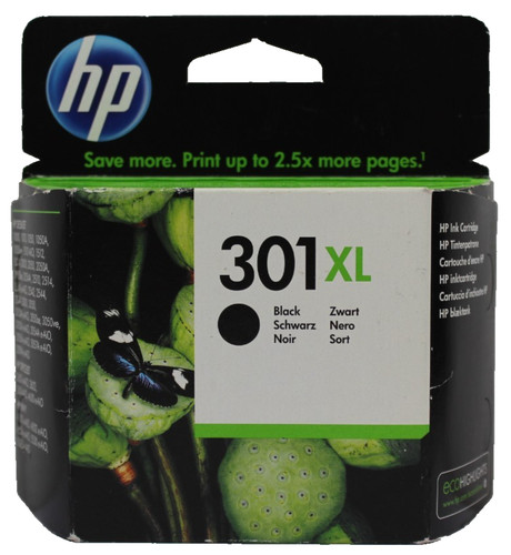 Genuine 301xl black ink - genuine,