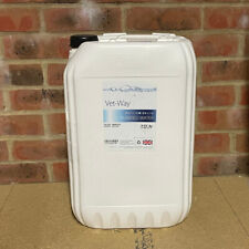 25L Heavy Duty Plastic Water Container Drum Jerrycan White Stackable Used Empty