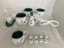 JOB LOT  Denby Greenwheat Kitchen Crockery, Jugs, Egg Cups etc-  GOOD CONDITION