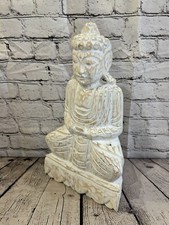 40cm x 20cm White Buddha
