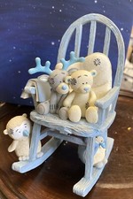 ‘My Blue Nose Friends’ Story Time Ornament. Hand Made Collectibles UNUSED