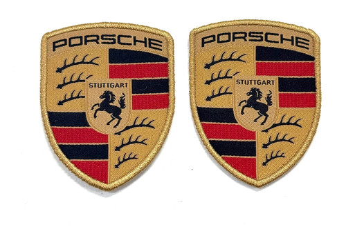 Porsche crest fabric sew - crest,