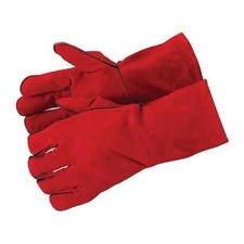 Welders Gauntlet Red Welding