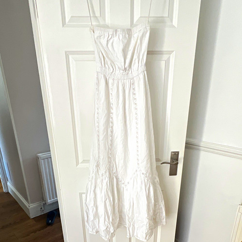 Gap strapless white cotton - gap,