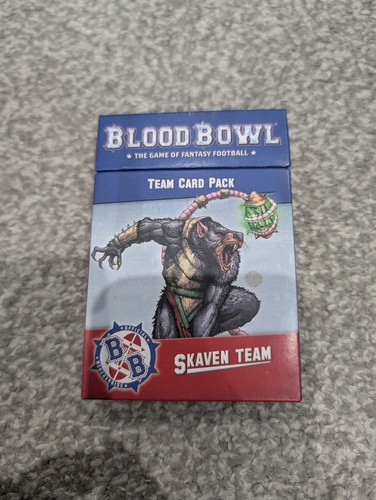 Blood bowl team card - team, pack