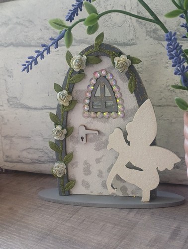 Fairy door wooden handmade - fairy,