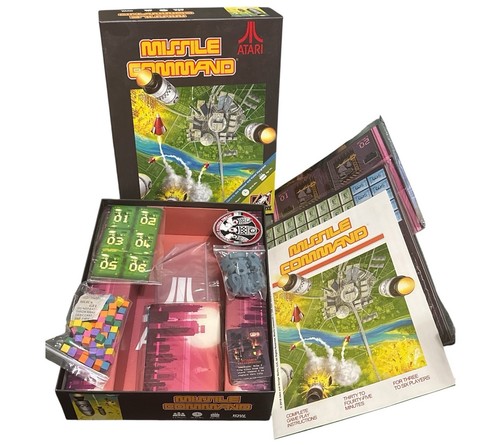 Atari missile command board - atari,