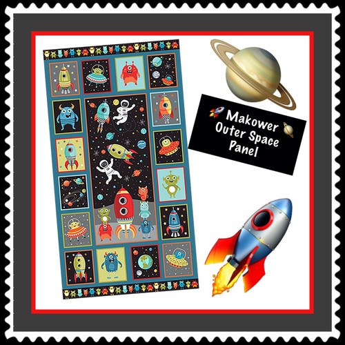 Makower panel outer space - makower,