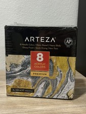 Arteza Acrylic Paint, Set of 8