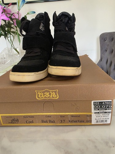 Ash bowie wedge trainers - ash,