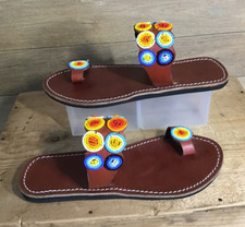 Womens African Beaded Toe Ring