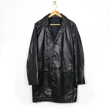 Jeff Banks Black real Leather