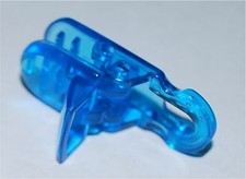 10 Blue Transparent Plastic