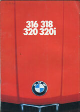 BMW 316 318 320 320i E21 1976 UK market full colour sales brochure