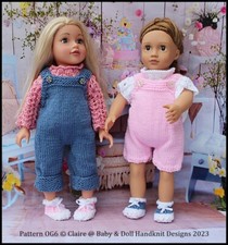 KNITTING PATTERN OG6 FOR 18"