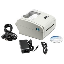 Commercial Label Printer USB 160mm/s Thermal Printing A6 Size White Desktop