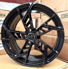 21" Audi A8 2006-2025 Gloss Black ABT 119 Design 9j Alloy Wheels X4