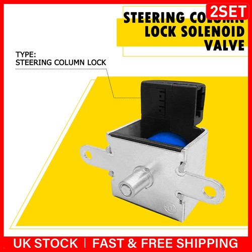 2pcs steering column - steering, lock