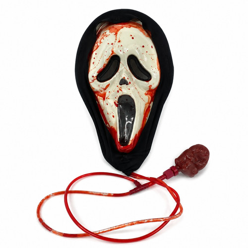Bleeding ghost mask - bleeding, blood