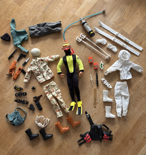 Action man scuba diving - action, 1993