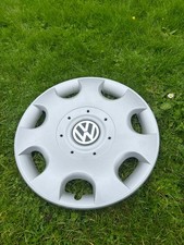 VW TRANSPORTER T5 WHEEL TRIM HUB CAP WHEEL COVER, GENUINE VW PART, 16"