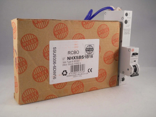Wylex nhxsbs1b16 16a 30ma - nhxsbs1b16,