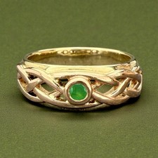 Clogau Welsh Gold Emerald Ring