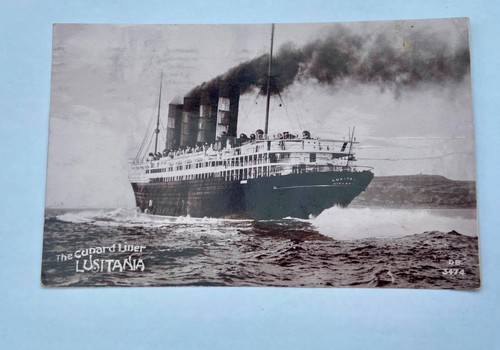 Cunard line rms lusitania - line,