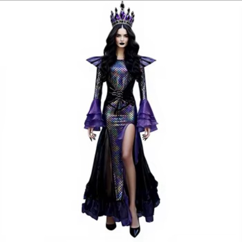Dark mermaid halloween - mermaid,