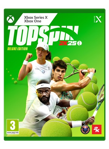 Topspin 2k25 jeu - xbox, series
