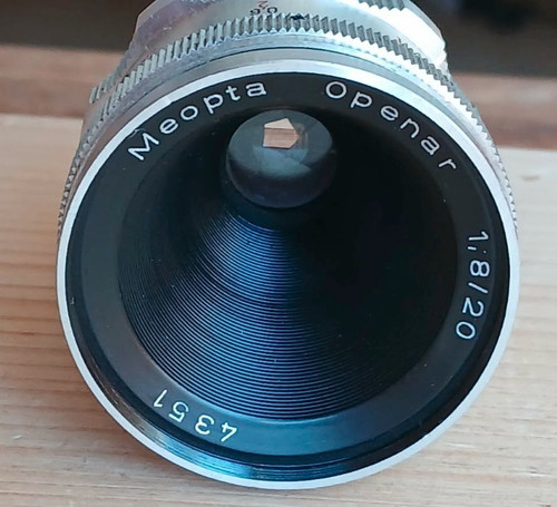 Meopta openar cine - openar, 1,8/20
