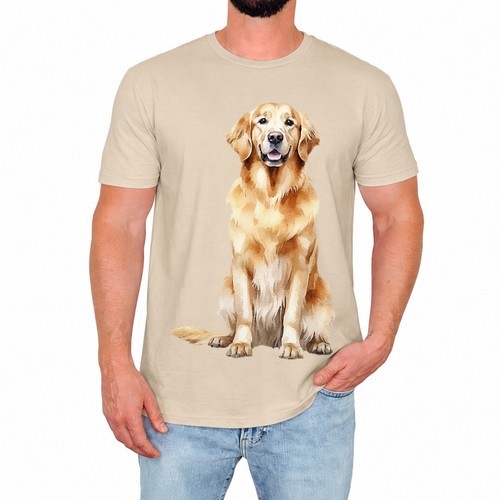 Golden retriever mens shirt - retriever,