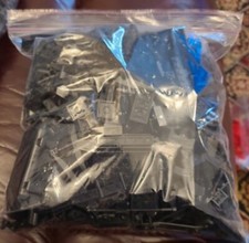 Black Lego Bricks 1kg Large Bundle Job Lot