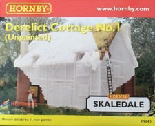 Hornby R9643 Skaledale Derelict Cottage No.1 1:76 00 Scale New & Boxed