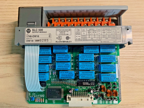 Allen bradley slc500 1746 ow16 - allen, 1746-ow16