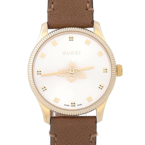 Gucci timeless gold steel - g,