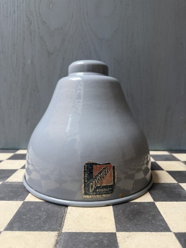 Crysteel grey enamel vintage - crysteel,