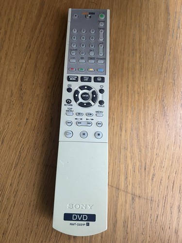 Sony dvd recorder remote - dvd,