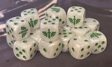 DARK ANGELS Dice x20 D6 Role