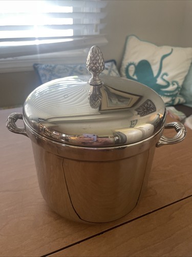 Vintage silver plate ice